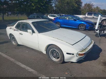 1983 PORSCHE 944 White  Gasoline WP0AA094XDN454403 photo #1