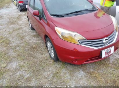 2014 NISSAN VERSA NOTE SV Red  Gasoline 3N1CE2CP3EL426703 photo #1