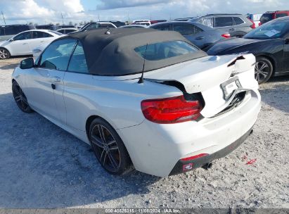 2018 BMW M240I White  Gasoline WBA2N1C55JVC27972 photo #4