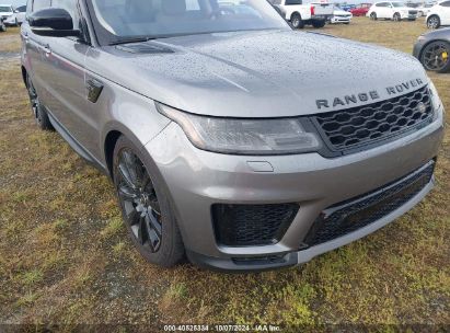 2020 LAND ROVER RANGE ROVER SPORT SE MHEV Gray  Gasoline SALWG2SU5LA726509 photo #1