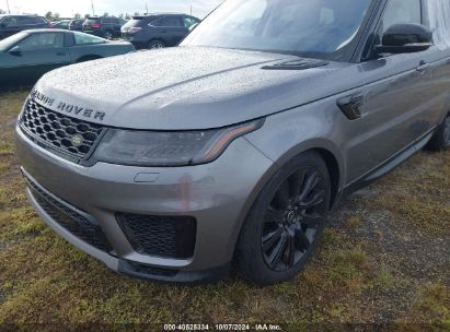 2020 LAND ROVER RANGE ROVER SPORT SE MHEV Gray  Gasoline SALWG2SU5LA726509 photo #3