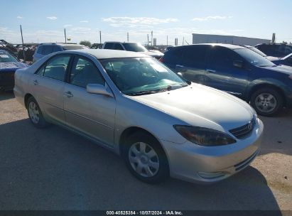 2002 TOYOTA CAMRY LE Silver  Gasoline 4T1BE32K02U116610 photo #1