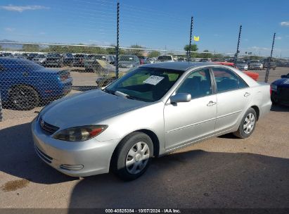 2002 TOYOTA CAMRY LE Silver  Gasoline 4T1BE32K02U116610 photo #3