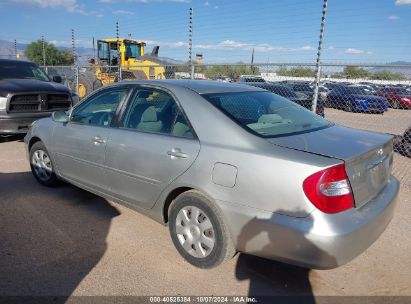 2002 TOYOTA CAMRY LE Silver  Gasoline 4T1BE32K02U116610 photo #4