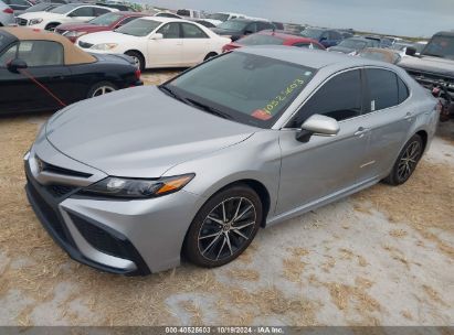 2023 TOYOTA CAMRY SE AWD Silver  Gasoline 4T1G11BKXPU076209 photo #3