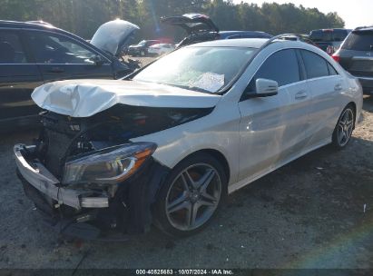 2014 MERCEDES-BENZ CLA 250 4MATIC White  Gasoline WDDSJ4GB0EN108445 photo #3