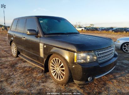 2011 LAND ROVER RANGE ROVER SUPERCHARGED Black  Gasoline SALMF1E48BA353321 photo #1