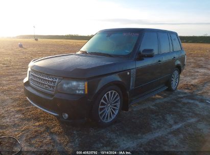 2011 LAND ROVER RANGE ROVER SUPERCHARGED Black  Gasoline SALMF1E48BA353321 photo #3