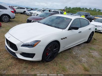 2021 MASERATI QUATTROPORTE S GRANSPORT White  Gasoline ZAM56YPS8M1362972 photo #3