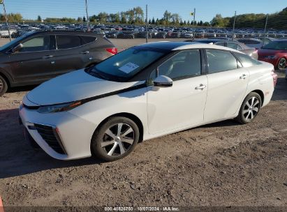 2019 TOYOTA MIRAI White  Other JTDBVRBD4KA007268 photo #3