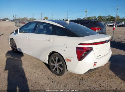 2019 TOYOTA MIRAI White  Other JTDBVRBD4KA007268 photo #4