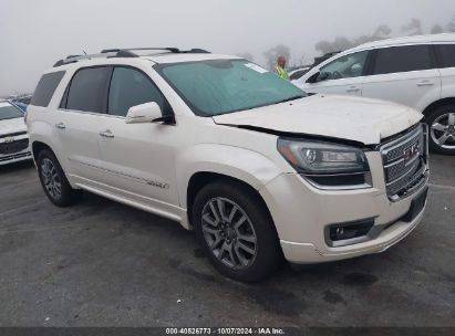 2013 GMC ACADIA DENALI White  Gasoline 1GKKRTKDXDJ250124 photo #1