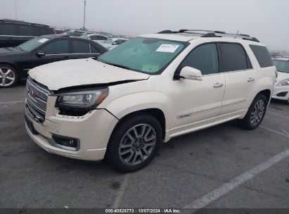 2013 GMC ACADIA DENALI White  Gasoline 1GKKRTKDXDJ250124 photo #3