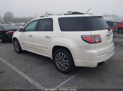 2013 GMC ACADIA DENALI White  Gasoline 1GKKRTKDXDJ250124 photo #4