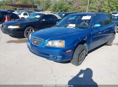 2006 HYUNDAI ELANTRA GLS/LIMITED Blue  gas KMHDN46DX6U201843 photo #3