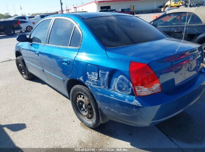 2006 HYUNDAI ELANTRA GLS/LIMITED Blue  gas KMHDN46DX6U201843 photo #4