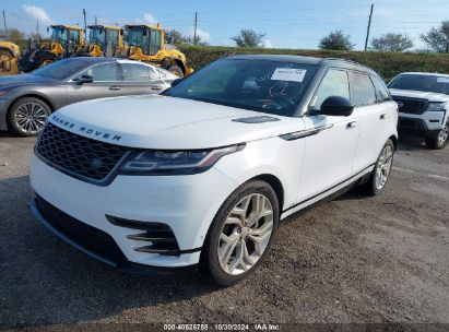 2019 LAND ROVER RANGE ROVER VELAR P340 R-DYNAMIC SE/P380 R-DYNAMIC SE White  Gasoline SALYL2FV7KA214272 photo #3