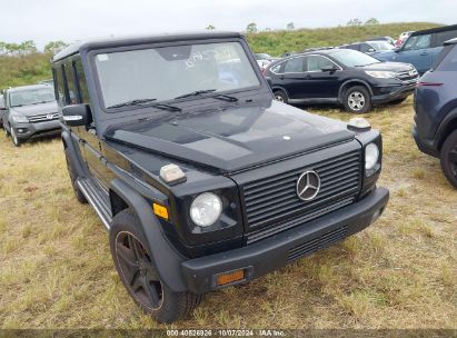 2004 MERCEDES-BENZ G 500 4MATIC Black  Gasoline WDCYR49E54X143421 photo #1