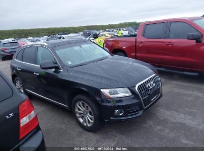 2015 AUDI Q5 2.0T PREMIUM Black  Flexible Fuel WA1LFAFP6FA068760 photo #1