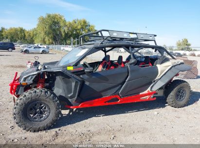 2023 CAN-AM MAVERICK X3 MAX X DS TURBO RR Black  Gasoline 3JBVEAV42PE000241 photo #3