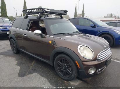 2009 MINI COOPER CLUBMAN Brown  Gasoline WMWML335X9TP97609 photo #1