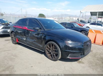 2015 AUDI A3 2.0T PREMIUM Black  Flexible Fuel WAUBFGFF2F1049437 photo #1