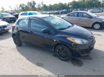 2012 MAZDA MAZDA2 SPORT Black  Gasoline JM1DE1KZ5C0142806 photo #1