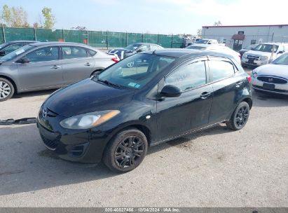 2012 MAZDA MAZDA2 SPORT Black  Gasoline JM1DE1KZ5C0142806 photo #3