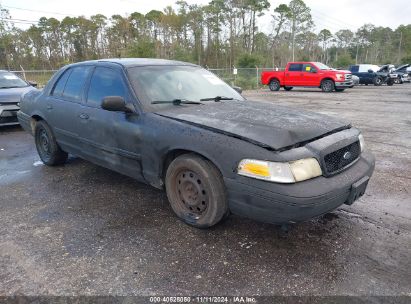 2011 FORD CROWN VICTORIA POLICE INTERCEPTOR Black  Flexible Fuel 2FABP7BV3BX122030 photo #1