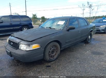 2011 FORD CROWN VICTORIA POLICE INTERCEPTOR Black  Flexible Fuel 2FABP7BV3BX122030 photo #3