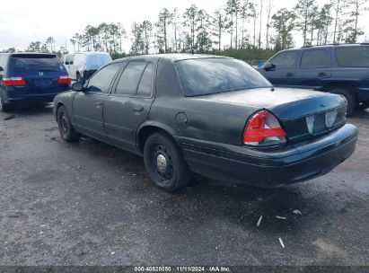 2011 FORD CROWN VICTORIA POLICE INTERCEPTOR Black  Flexible Fuel 2FABP7BV3BX122030 photo #4