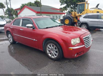 2008 CHRYSLER 300C HEMI Red  Gasoline 2C3LA63HX8H240568 photo #1