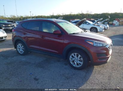 2019 HYUNDAI TUCSON VALUE Red  Gasoline KM8J33A48KU960043 photo #1