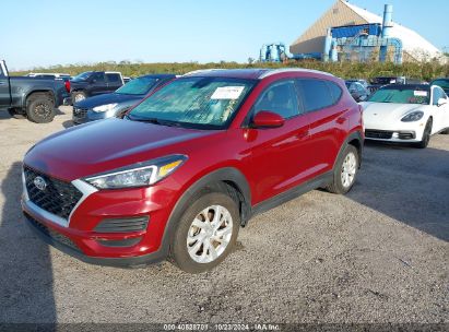 2019 HYUNDAI TUCSON VALUE Red  Gasoline KM8J33A48KU960043 photo #3