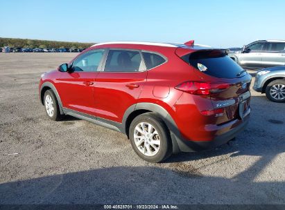 2019 HYUNDAI TUCSON VALUE Red  Gasoline KM8J33A48KU960043 photo #4