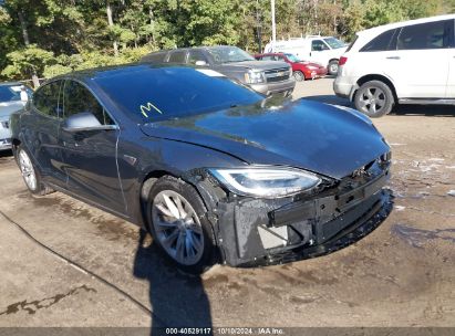 2016 TESLA MODEL S 60/70/75/85 Gray  Electric 5YJSA1E1XGF152392 photo #1