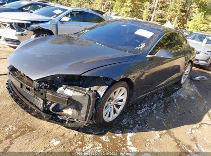 2016 TESLA MODEL S 60/70/75/85 Gray  Electric 5YJSA1E1XGF152392 photo #3