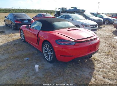 2017 PORSCHE 718 BOXSTER Red  Gasoline WP0CA2A89HS220599 photo #4