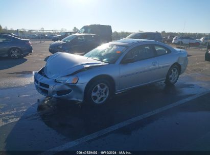 2002 DODGE STRATUS SE Silver  Gasoline 4B3AG42H62E093963 photo #3