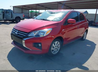 2024 MITSUBISHI MIRAGE LE Red  Gasoline ML32AUHJ3RH005219 photo #3