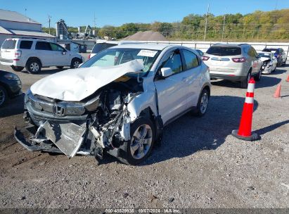 2022 HONDA HR-V AWD LX White  Gasoline 3CZRU6H36NM756945 photo #3