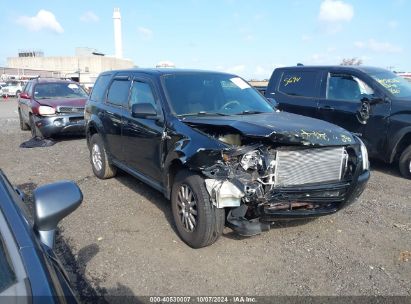 2008 MERCURY MARINER PREMIER Black  Gasoline 4M2CU87118KJ37585 photo #1