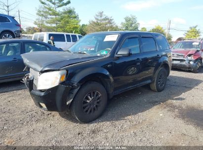 2008 MERCURY MARINER PREMIER Black  Gasoline 4M2CU87118KJ37585 photo #3