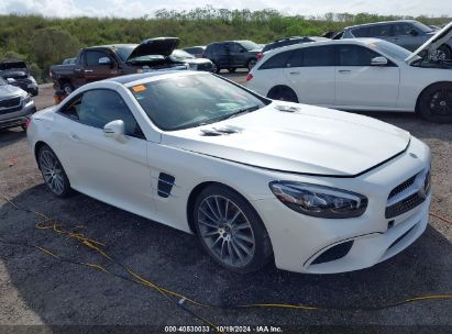 2019 MERCEDES-BENZ SL 550 White  Gasoline WDDJK7DA9KF054428 photo #1