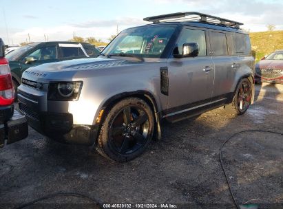 2023 LAND ROVER DEFENDER 110 X-DYNAMIC SE Gray  Gasoline SALE2EEU0P2127251 photo #3