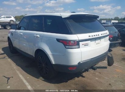 2014 LAND ROVER RANGE ROVER SPORT 5.0L V8 SUPERCHARGED White  Flexible Fuel SALWR2TFXEA353819 photo #4