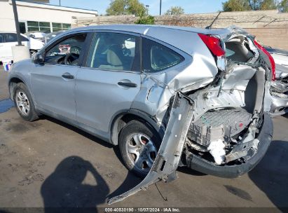 2012 HONDA CR-V LX Silver  Gasoline 2HKRM3H39CH507918 photo #4