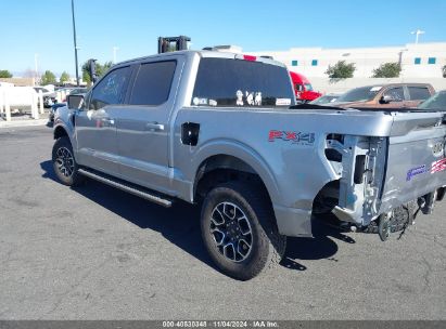 2023 FORD F-150 XLT Silver  Gasoline 1FTFW1E88PKD02597 photo #4