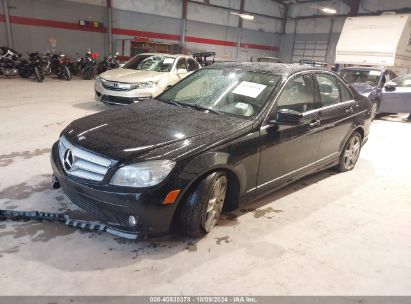 2010 MERCEDES-BENZ C 300 LUXURY/SPORT Black  Gasoline WDDGF5EB8AR119664 photo #3