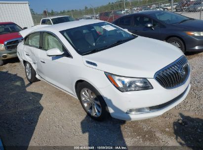 2016 BUICK LACROSSE White  Gasoline 1G4GB5G34GF137970 photo #1